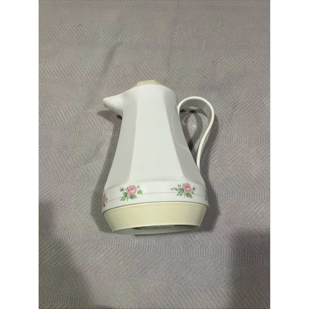 Thermos Vintage Christa Coffee Butler Carafe Pitcher Roses West Germany #430
